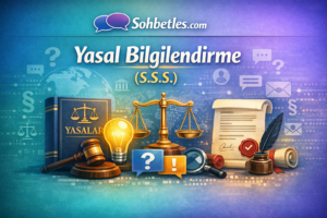 Yasal Bilgilendirme Yasal Bilgilendirme
