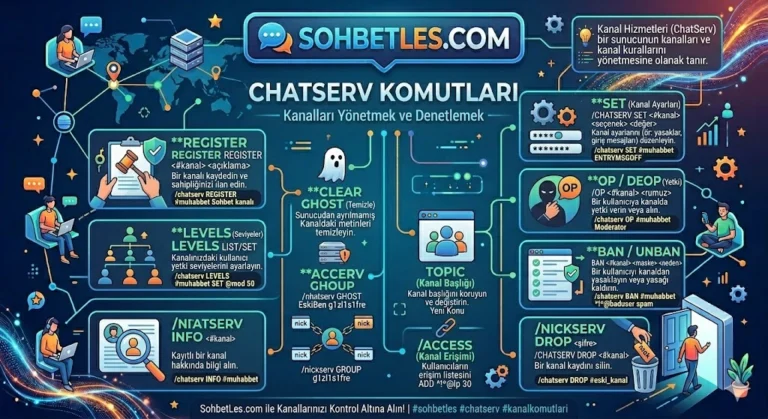 Chanserv Komutları