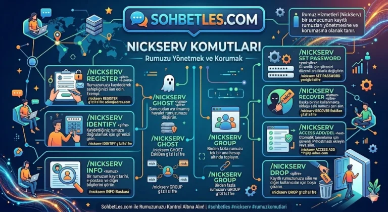 Nickserv Komutlari